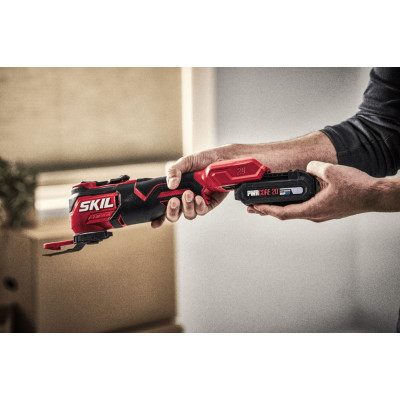 Skil Багатофункціональний інструмент акумуляторний реноватор 3622 CA 20В 11000-17000об·хв кут коливань 3.6° 0.78кг без АКБ і ЗУ