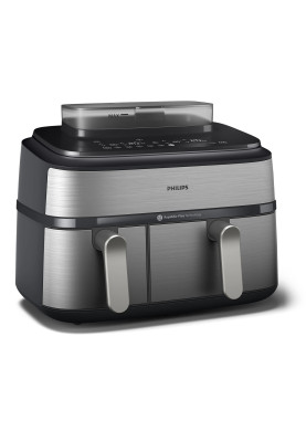 Philips Мультипіч Ovi Dual Steam 2750Вт, чаша-3+6л, сенсорне управл., 12 авто. программ, пластик/метал