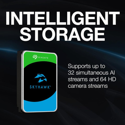 Seagate Жорсткий диск Seagate 16TB 3.5" 512MB SATA SkyHawk AI
