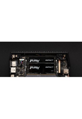 Kingston Пам'ять ноутбука DDR4 16GB KIT (8GBx2) 3200 FURY Impact