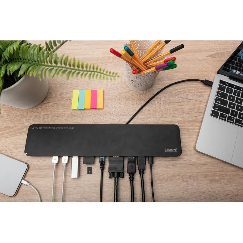 Digitus Док-станція 14" Universal Notebook USB-C, 14 Port