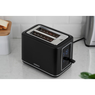 ARDESTO Тостер Elegance T-K301E 800 Вт, LED дисплей, пластик, чорний