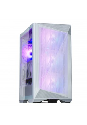 Zalman Корпус Z9 Iceberg MS без БЖ 2xUSB3.0, 2xUSB2.0 1xUSB 3.1 Gen2 Type-C 4x140мм ARGB VGA 390мм LCS ready TG Side Panel EATX білий