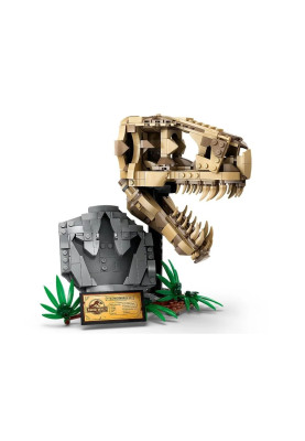 LEGO Конструктор Jurassic World Скам`янілості динозаврів: череп тиранозавра