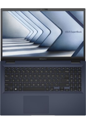 ASUS Ноутбук Expertbook B1 B1502CVA-BQ1002X 15.6" FHD, Intel i3-1315U, 16GB, F512GB, UMA, Win11P, Чорний