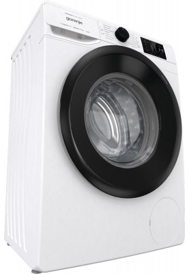 Gorenje Пральна машина фронтальна, 8кг, 1400, A+++, 46,5см, дисплей, пара, інвертор, білий