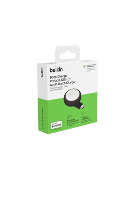 Belkin Зарядний пристрій бездротовий USB-C Apple Watch Charger, чорний