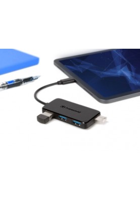 Transcend Хаб USB 3.1 Type-C > 4xUSB 3.1 Type-A пасивний