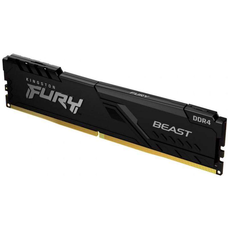 Kingston Пам'ять ПК DDR4 16GB KIT (8GBx2) 2666 FURY Beast