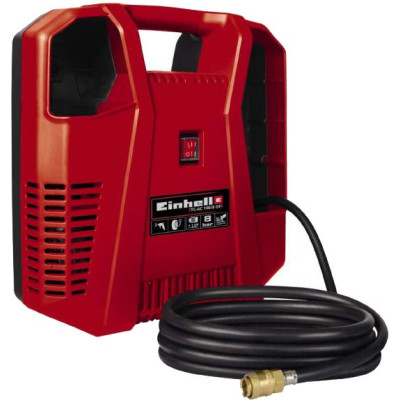 Einhell Компресор повітряний TH-AC 190 Kit, 1100 Вт, 3550 об/хв, 190 л/хв, 8 бар, 5.7 кг