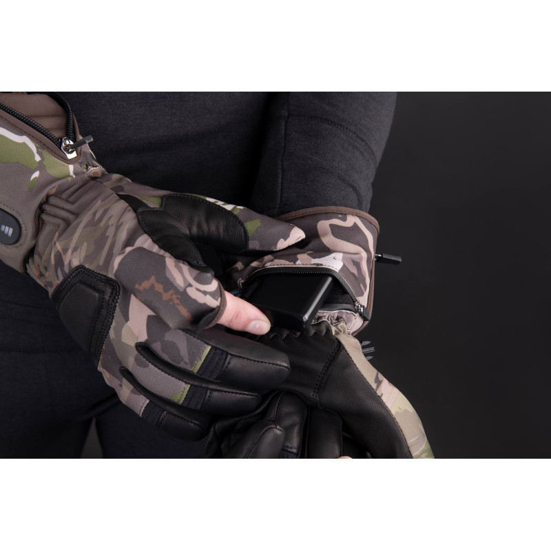 2E Tactical Рукавиці з підігрівом Hunter Camo, розмір XXL
