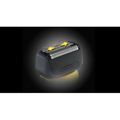 Remington Бритва електр. сіткова Virtually Indestructible, бритв.головок-3, Ni-Mh, сух., тример, сіро-жовтий