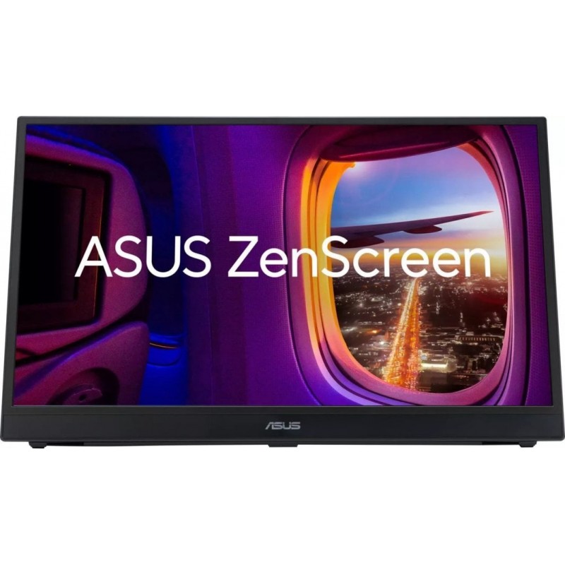 ASUS Монітор портативний 15.6" ZenScreen MB16QHG HDMI, 2xUSB-C, Audio, IPS, 2560x1600, 16:10, 120Hz, DCI-P3 100%, HDR400, Cover