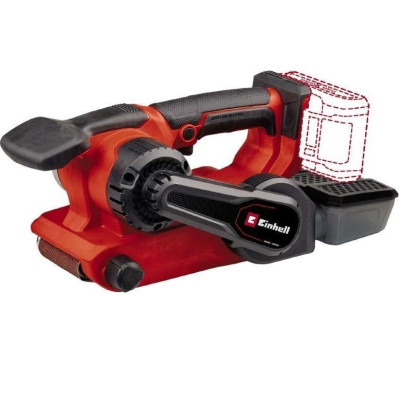 Einhell Шліфмашина стрічкова акумуляторна TP-BS 18/457LI BL - Solo, PXC, 18В, 120-250м•хв, стрічка 457х75мм, безщіткова, 2.58кг, без АКБ і ЗП