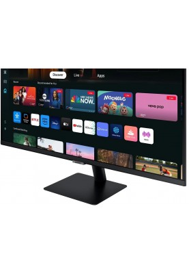 Samsung Монітор 32"S32DM702 HDMI, USB, Bluetooth, VA, 3840x2160, 4ms