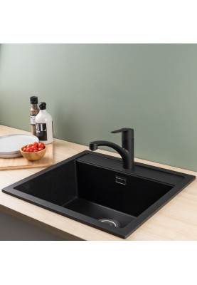 Grohe Змішувач для кухні Start, довж.виливу - 226мм, поворотний, 1важіль, чорний