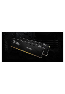 Kingston Пам'ять ПК DDR5 64GB KIT (32GBx2) 6000 FURY Beast EXPO