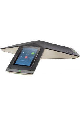 Poly SIP-конференц-телефон Trio C60, 3 x Omni Mic, радіус дії 6,1 м, RJ45, USB-A, Micro USB, Bluetooth 4.2, WiFi, PoE, сірий