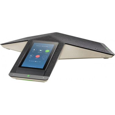Poly SIP-конференц-телефон Trio C60, 3 x Omni Mic, радіус дії 6,1 м, RJ45, USB-A, Micro USB, Bluetooth 4.2, WiFi, PoE, сірий