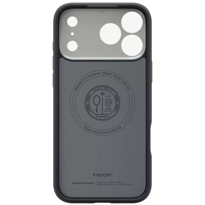 Spigen Чохол Spigen для iPhone 17 Pro Max, Nano Pop MagFit, Black Sesame