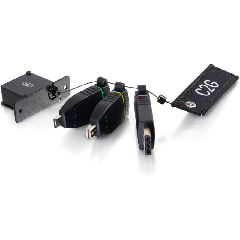 C2G Комплект перехідників retractable C2G Adapter Ring HDMI на mini DP DP USB-C