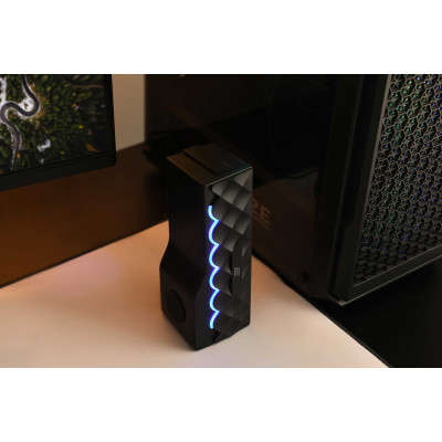 2E Акустична система PCS232 RGB, Soundbar, 2.0, USB, Black