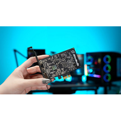 AVerMedia Карта захоплення відео GC571, 4Kp60(pass-through) 4Kp30(record), сіра