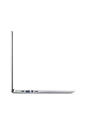 Acer Ноутбук Chromebook CB314-3H 14" FHD IPS, Intel P N6000, 8GB, F128GB, UMA, ChromeOS, сріблястий