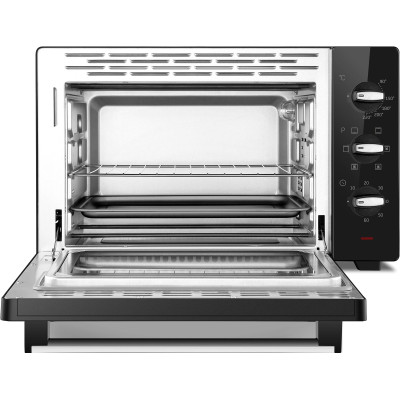 Beko Піч електрична, 38л, 1600Вт, механіч., конвекція, чорна
