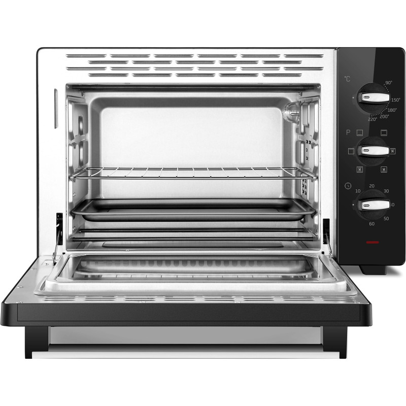 Beko Піч електрична, 38л, 1600Вт, механіч., конвекція, чорна
