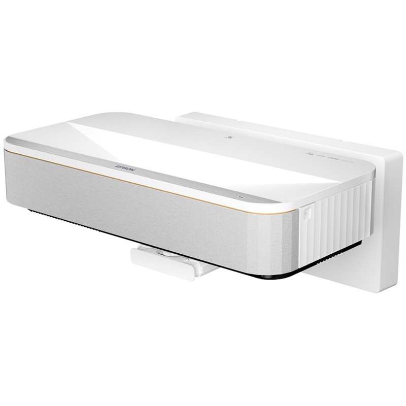 Epson Проєктор ультракороткофокусный EH-QS100W UHD, 4500 lm, LASER, 0.16,  білий