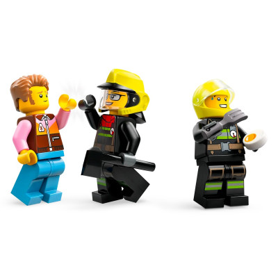 LEGO Конструктор City Пожежний позашляховик із рятувальною лодкою