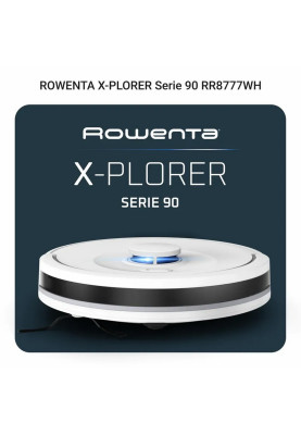 Rowenta Робот-пилосос миючий X-Plorer Serie 90, 6000ПаВт, h=9.7см, 0.26л, конт пилок -0.29л, автон.