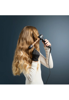 Rowenta Стайлер Twist Curl, автоматичний, темп.режимів-4, 150C–210С, кераміка, рукавича та термопідкладка, чорно-золотий