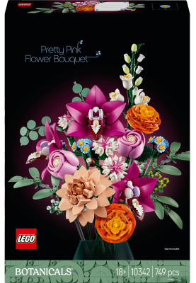 LEGO Конструктор Botanicals Милий рожевий букет квітів