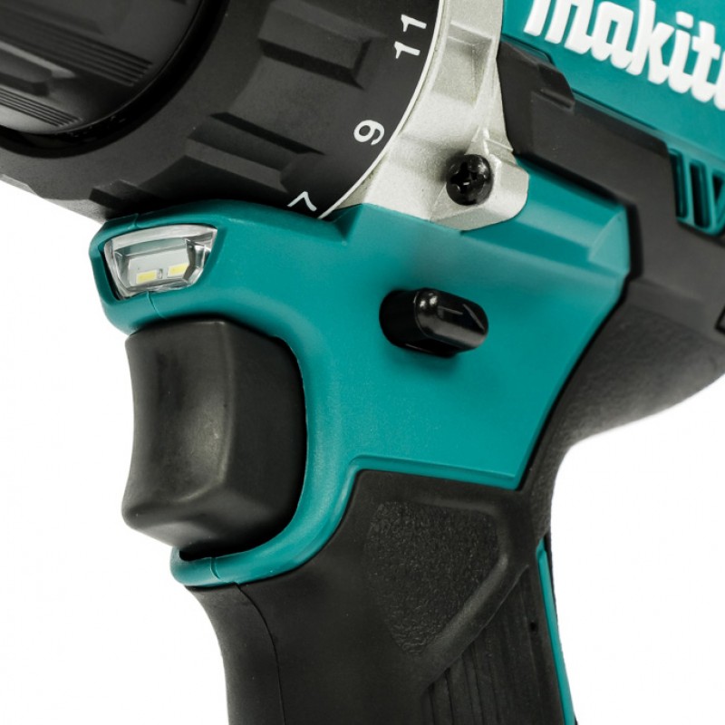 Makita Шуруповерт DDF484RTE, акум, 18В, 5Ah 2шт., 0-500/0-2000 об/хв, 54Нм, 1.5кг, кейс