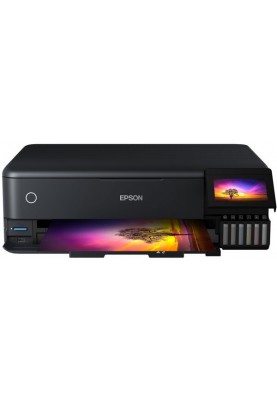 Epson БФП ink color A3 EcoTank L8180 32_33 ppm Duplex USB Ethernet Wi-Fi 6 inks Black Pigment