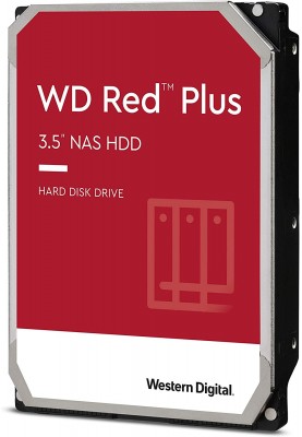 WD Жорсткий диск 6TB 3.5" 5400 256MB SATA Red Plus NAS