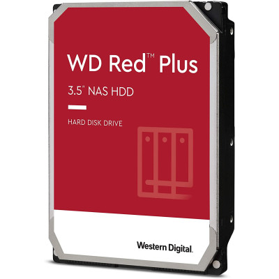 WD Жорсткий диск 6TB 3.5" 5400 256MB SATA Red Plus NAS