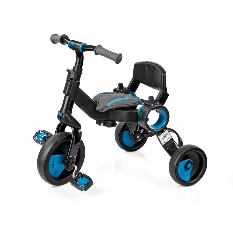 Galileo Триколісний велосипед Strollcycle Black синій