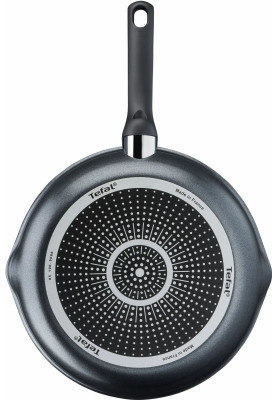 Tefal Сковорода з кришкою Day by Day, 24см, з кришкою, алюміній, бакеліт, скло, чорний