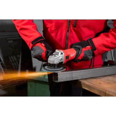 Milwaukee Шліфмашина кутова M18 AG 800-125 E 125мм 800В 11500об/хв 2.0кг Milwaukee Шліфмашина кутова M18 AG 800-125 E 125мм 800В 11500об/хв 2.0кг