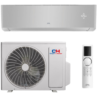 Cooper&Hunter Кондиціонер Cooper&Hunter Supreme Continental 70м2 інвертор 24000BTU 7.1кВт A++/A+++ -25°С Wi-Fi R32 сріблястий