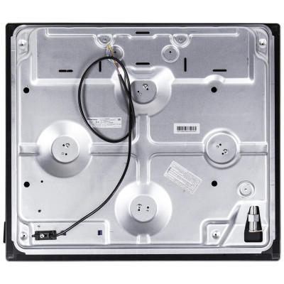 Electrolux Варильна поверхня газова на склі Rococo, 60см, чугун, чорний