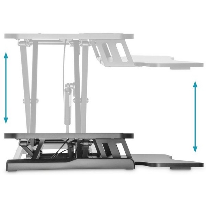Digitus Підставка Ergonomic Workspace Riser, 11-46cm, black
