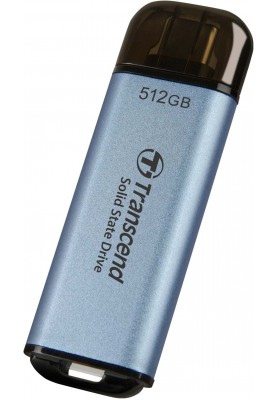 Transcend Портативний SSD 512GB USB 3.1 Gen 2 Type-C ESD300 Blue