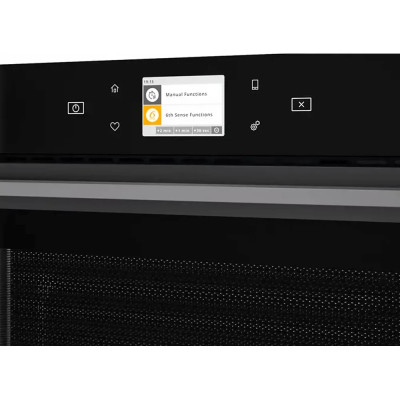 Whirlpool Мікрохвильова піч вбудована, 31л, електронне упр., 1000Вт, гриль, дисплей, конвекція, чорний