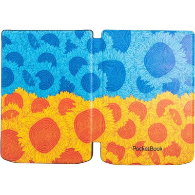 PocketBook Чохол 629_634 Shell, sunflower print