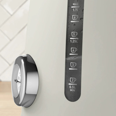 Tefal Електрочайник Tefal Soleil+ 1.7л, Strix, пластик, бежевий Tefal Електрочайник Tefal Soleil+ 1.7л, Strix, пластик, бежевий