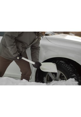 Fiskars Лопата для снігу SnowXpert 63см, 520г, нерж сталь/поліамід (автомобільна)